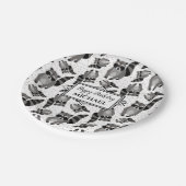 アライグカスタムマの誕生日パーティー ペーパープレート (アングル)