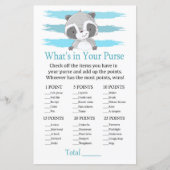 アライグマあなたの財布ゲームの中に何がある (正面)