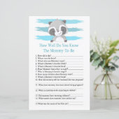 アライグマあなたは赤ちゃんシャワーをどれくらい知っているか (スタンド正面)