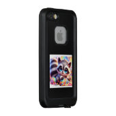 アライグマくんのスマイル💛 LifeProof iPhoneケース (裏面/右)