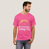 アライグマとカンフーラクーン Tシャツ (正面フル)