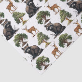 アライグマとディアウッドランド 薄葉紙 (詳細)