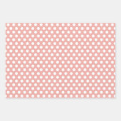 アライグマとデザート包装紙セット ラッピングペーパーシート (正面3)