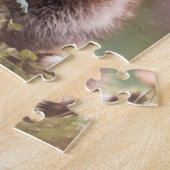 アライグマと蝶 ジグソーパズル (側面)