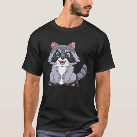 アライグマのためのアライグマ Tシャツ (正面)