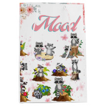 アライグマのように幸せで遊び心のある気分