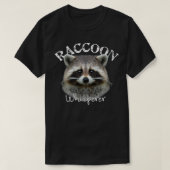 アライグマのウィスラーシャツかわいいアライククラシックーンTShir Tシャツ (デザイン正面)
