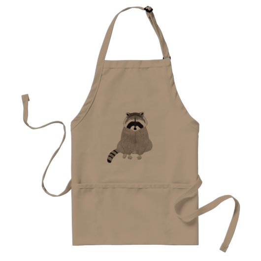 アライグマのエプロン スタンダードエプロン (正面)