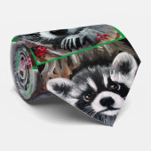 アライグマのガロレタイ ネクタイ (ロール)