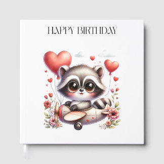 アライグマのパイロットの誕生日 ゲストブック