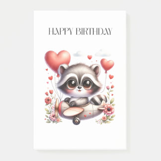 アライグマのパイロットの誕生日 ポストイット