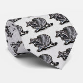 アライグマのフルフィギュメント ネクタイ (ロール)