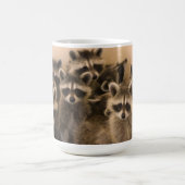 アライグマのマグの山 マグカップ (中央)