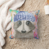アライグマのロキシー クッション (ブランケット)