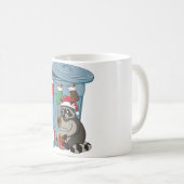 アライグマの休日 コーヒーマグカップ (正面右)
