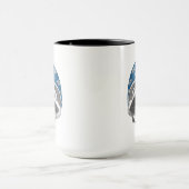 アライグマの向こう見ず マグカップ (中央)