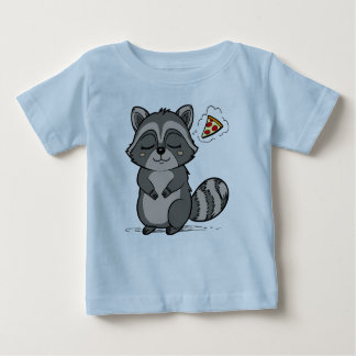 アライグマの夢 – ピザ！ ベビーTシャツ
