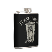 アライグマの屑のパンダ フラスク (右)