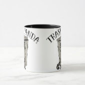 アライグマの屑のパンダ マグカップ (中央)