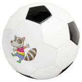 アライグマの漫画 サッカーボール (3/4)