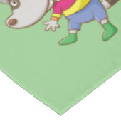 アライグマの漫画 テーブルクロス (アングル)