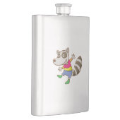 アライグマの漫画 フラスク (右)