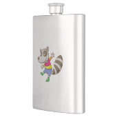 アライグマの漫画 フラスク (左)