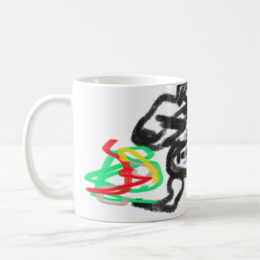 アライグマの秋 コーヒーマグカップ (左)