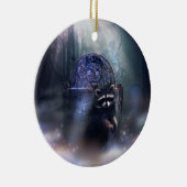 アライグマの精神のオーナメント セラミックオーナメント (右)