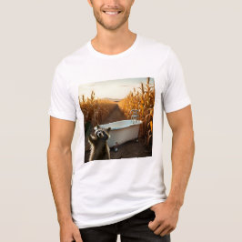 アライグマの自撮り 1 トライブレンドＴシャツ