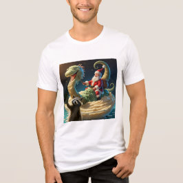 アライグマの自撮り 6 トライブレンドＴシャツ