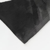 アライグマの芸術毛布 フリースブランケット (角)