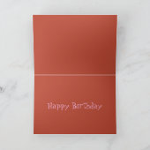 アライグマの誕生日パーティー - 誕生日おめでとうカード カード (内部)