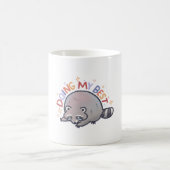 アライグマの魔法 コーヒーマグカップ (中央)