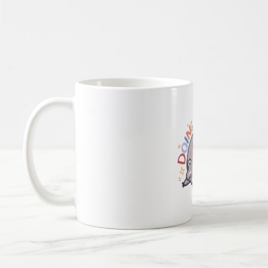 アライグマの魔法 コーヒーマグカップ (左)