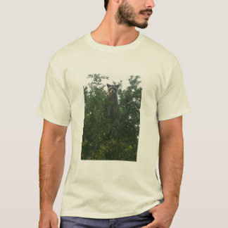 アライグマのTシャツ Tシャツ