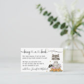 アライグマは本を持って来る エンクロージャーカード (スタンド正面)