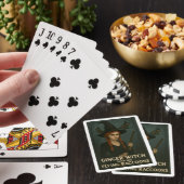 アライグマを持つジンジャー飛んでいる魔女 トランプ (インサイチュ)