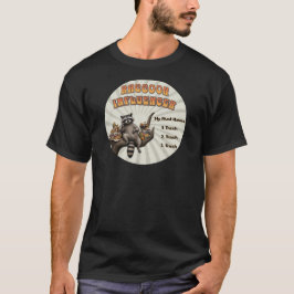 アライグマインフルエンサー必需品 Tシャツ