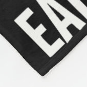 アライグマ体重訓練ボディビルダー フリースブランケット (角)