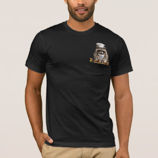 アライグマ寿司シェフ Tシャツ