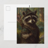 アライグマ射手 ポストカード (正面/裏面)