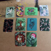 アライグマ愛好家かわいいアライグマを芸術1人のゴミ ノートカード