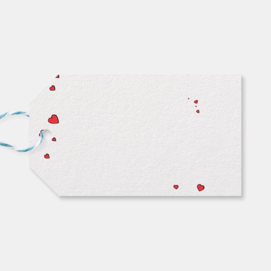 アライグマ愛 ギフトタグ (裏面横)