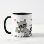 アライグマ愛 マグカップ (左)