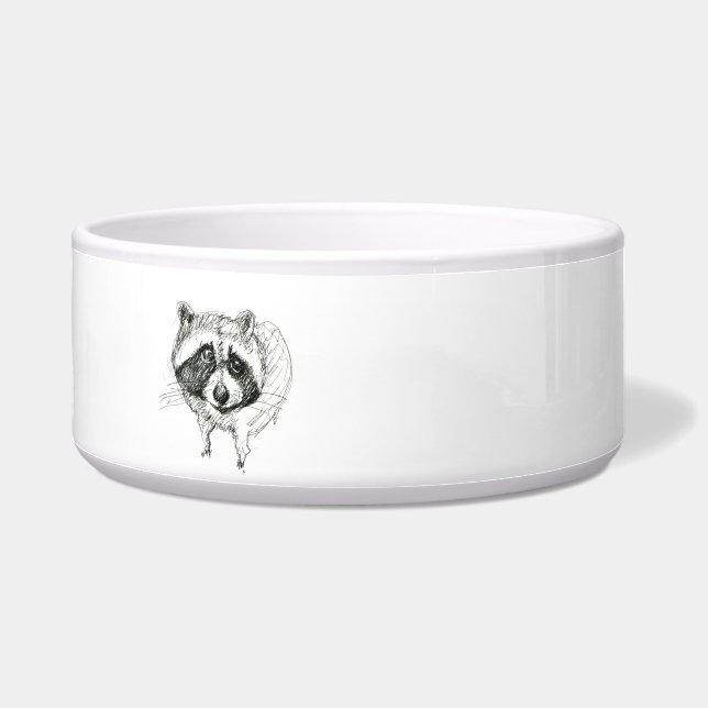 アライグマ水ボール ボウル (左)