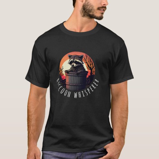 アライグマ泡立て5 Tシャツ (正面)