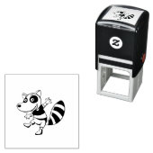 アライグマ漫画 セルフインキングスタンプ (インサイチュ)