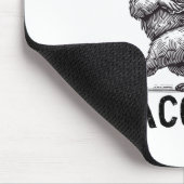 アライグマ用ブレーキ_1 マウスパッド (コーナー)