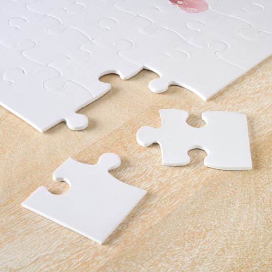 アライグマ私のバレンタイン? ジグソーパズル (側面)